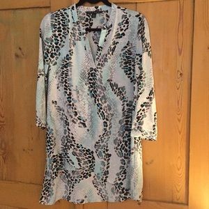 Animal print Tunic size Medium